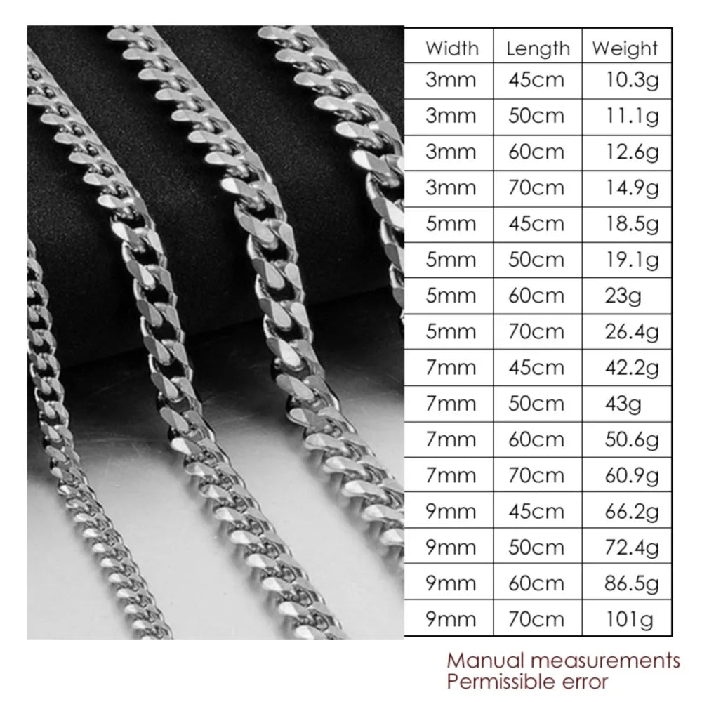 Cuban Link Chain Necklace