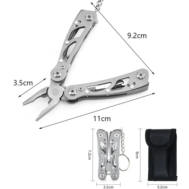 14-in-1 Folding Multi-Tool Pliers