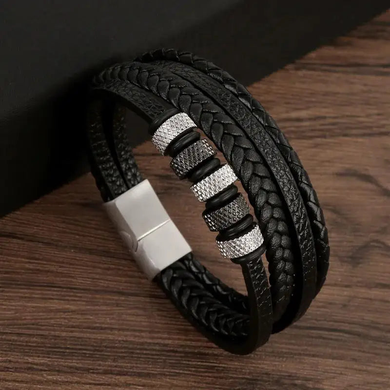 Men's Leather Bracelet