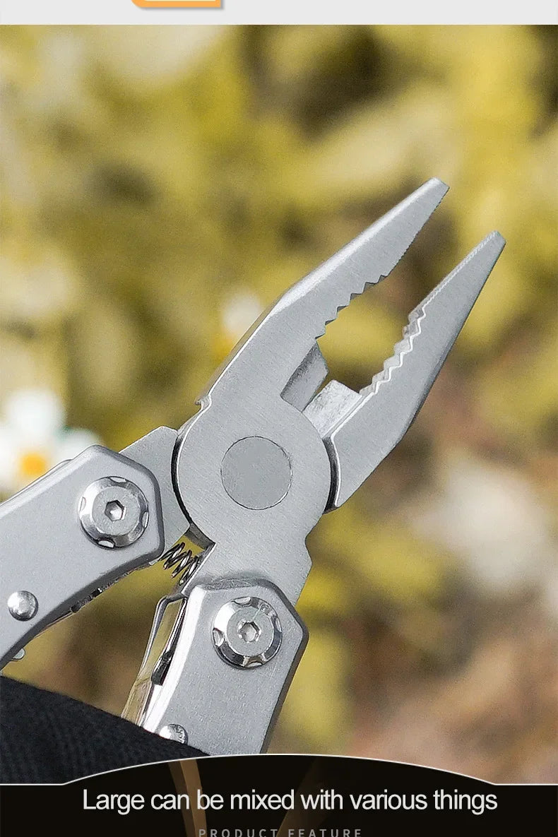 14-in-1 Folding Multi-Tool Pliers